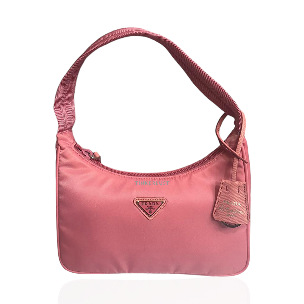 Prada pink shoulder store bag